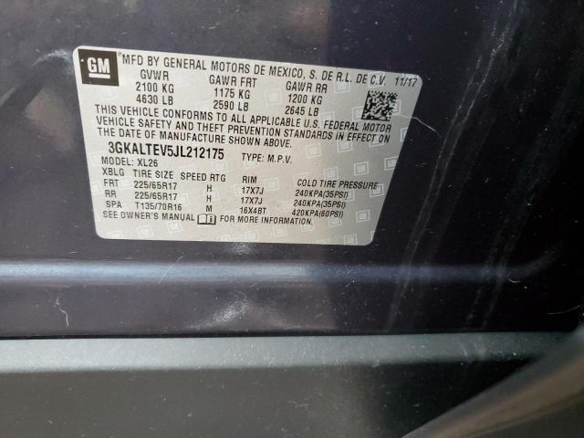 Aukcja sprzedaży 2018 Gmc Terrain Sle, vin: 3GKALTEV5JL212175, numer aukcji: 72318372