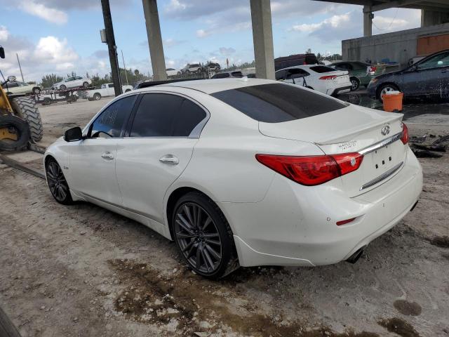 2017 Infiniti Q50 Red Sport 400 მანქანა იყიდება აუქციონზე, vin: JN1FV7AP5HM851217, აუქციონის ნომერი: 72610662