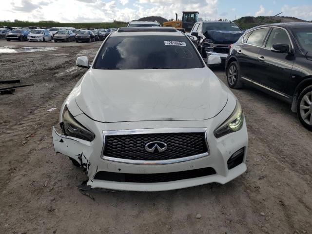 2017 Infiniti Q50 Red Sport 400 მანქანა იყიდება აუქციონზე, vin: JN1FV7AP5HM851217, აუქციონის ნომერი: 72610662