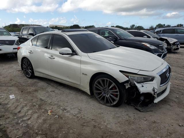 2017 Infiniti Q50 Red Sport 400 მანქანა იყიდება აუქციონზე, vin: JN1FV7AP5HM851217, აუქციონის ნომერი: 72610662
