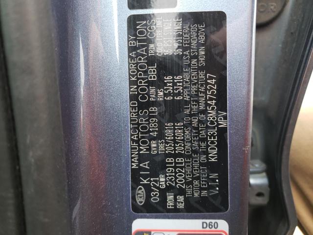 Продаж на аукціоні авто 2021 Kia Niro Ex Premium, vin: KNDCE3LC8M5475247, номер лоту: 72717292