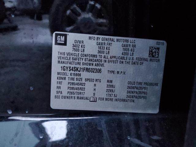 Aukcja sprzedaży 2015 Cadillac Escalade Esv Luxury, vin: 1GYS4SKJ1FR602306, numer aukcji: 35836943