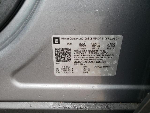 Продаж на аукціоні авто 2020 Gmc Terrain Denali, vin: 3GKALXEX2LL155364, номер лоту: 73521362