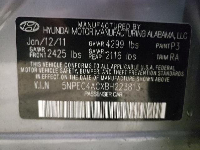 Aukcja sprzedaży 2011 Hyundai Sonata Se, vin: 5NPEC4ACXBH223813, numer aukcji: 36216733