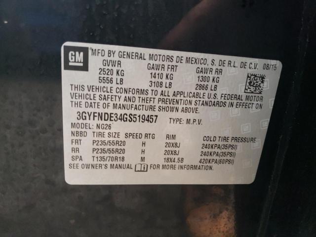 Продаж на аукціоні авто 2016 Cadillac Srx Premium Collection, vin: 3GYFNDE34GS519457, номер лоту: 35784883