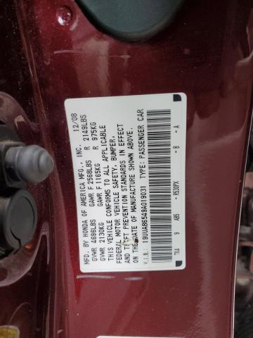 Продаж на аукціоні авто 2009 Acura Tl, vin: 19UUA86549A019031, номер лоту: 35864133