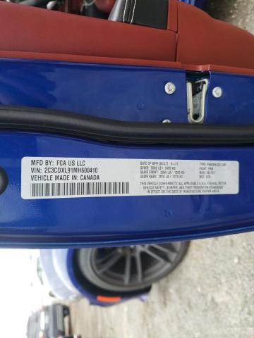 Продаж на аукціоні авто 2021 Dodge Charger Srt Hellcat, vin: 2C3CDXL91MH600410, номер лоту: 36239373