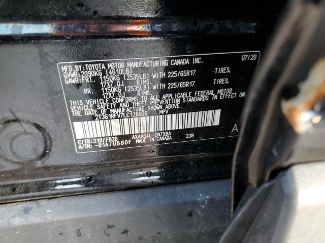 Aukcja sprzedaży 2020 Toyota Rav4 Le, vin: 2T3G1RFV7LC126926, numer aukcji: 73377152