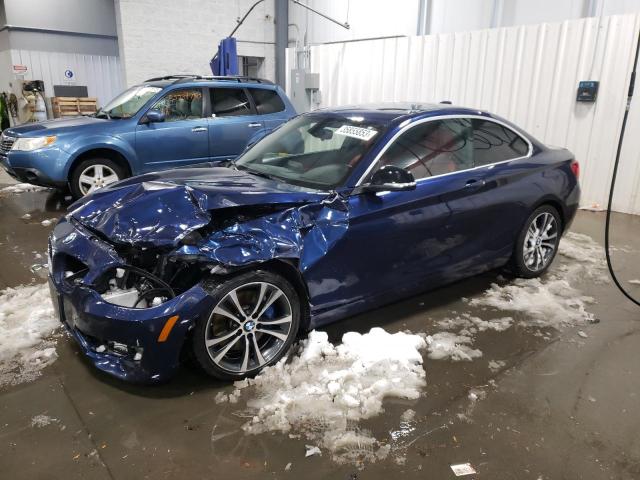 35855853 :رقم المزاد ، WBA1F5C53FV257041 vin ، 2015 Bmw 228 I مزاد بيع