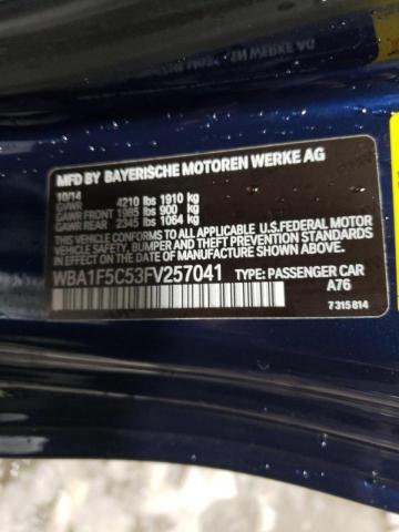 35855853 :رقم المزاد ، WBA1F5C53FV257041 vin ، 2015 Bmw 228 I مزاد بيع