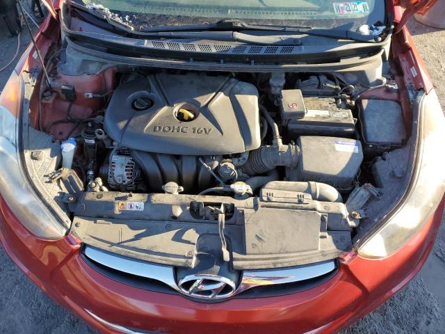 2012 Hyundai Elantra Gls მანქანა იყიდება აუქციონზე, vin: KMHDH4AE8CU466988, აუქციონის ნომერი: 36290683