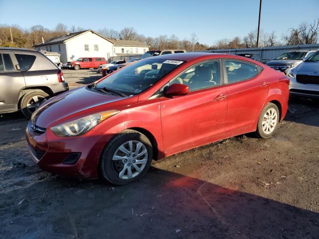 2012 Hyundai Elantra Gls მანქანა იყიდება აუქციონზე, vin: KMHDH4AE8CU466988, აუქციონის ნომერი: 36290683