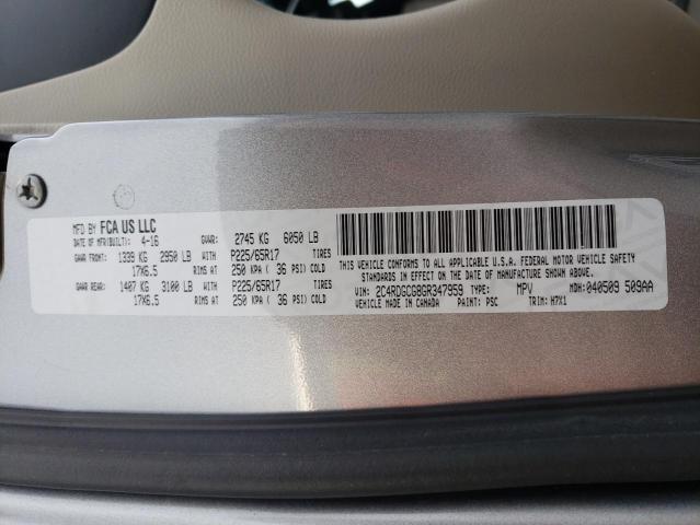 Продаж на аукціоні авто 2016 Dodge Grand Caravan Sxt, vin: 2C4RDGCG8GR347959, номер лоту: 35948613