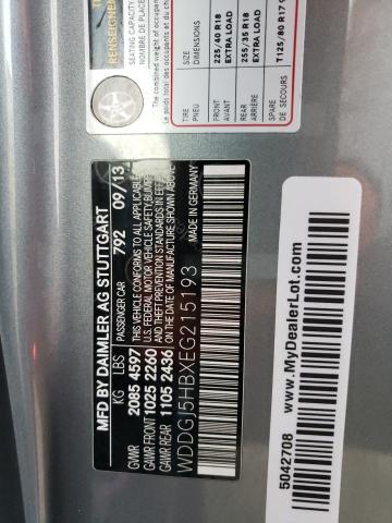 Aukcja sprzedaży 2014 Mercedes-benz C 350, vin: WDDGJ5HBXEG215193, numer aukcji: 36095493