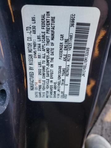 36287323 :رقم المزاد ، JN1CV6EL1EM132496 vin ، 2014 Infiniti Q60 Journey مزاد بيع