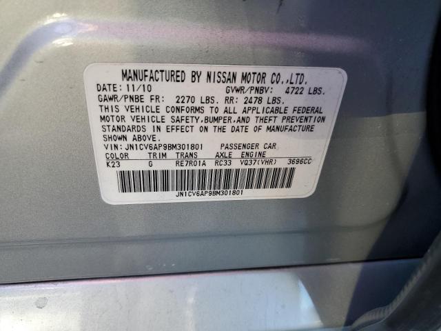 Aukcja sprzedaży 2011 Infiniti G37 Base, vin: JN1CV6AP9BM301801, numer aukcji: 36727553