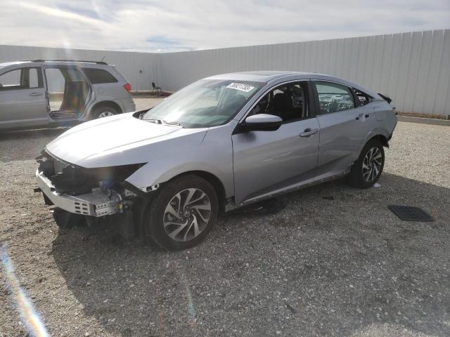 36921733 :رقم المزاد ، 19XFC2F84JE202522 vin ، 2018 Honda Civic Ex مزاد بيع