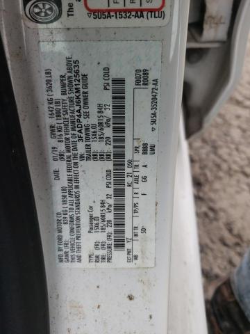 2019 Ford Fiesta S მანქანა იყიდება აუქციონზე, vin: 3FADP4AJ6KM125635, აუქციონის ნომერი: 36182563