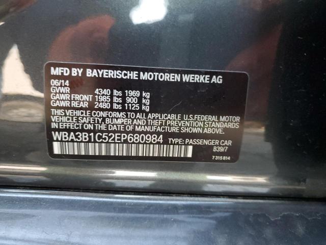 Продажа на аукционе авто 2014 Bmw 320 I, vin: WBA3B1C52EP680984, номер лота: 36722233