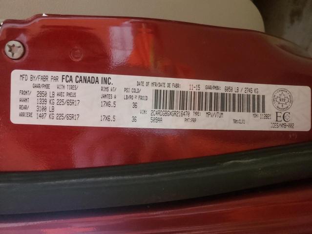 Aukcja sprzedaży 2016 Dodge Grand Caravan Se, vin: 2C4RDGBGXGR216470, numer aukcji: 37124333