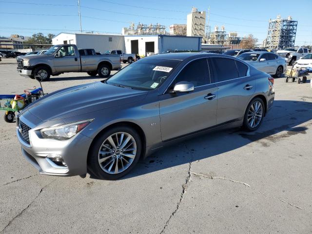 36405083 :رقم المزاد ، JN1EV7AP1JM350827 vin ، 2018 Infiniti Q50 Luxe مزاد بيع