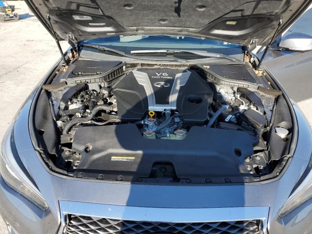 36405083 :رقم المزاد ، JN1EV7AP1JM350827 vin ، 2018 Infiniti Q50 Luxe مزاد بيع