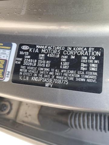 36970543 :رقم المزاد ، KNDJP3A51E7018775 vin ، 2014 Kia Soul + مزاد بيع