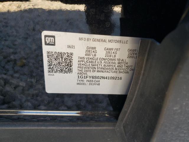Продаж на аукціоні авто 2022 Chevrolet Bolt Euv, vin: 1G1FY6S02N4109216, номер лоту: 35857683