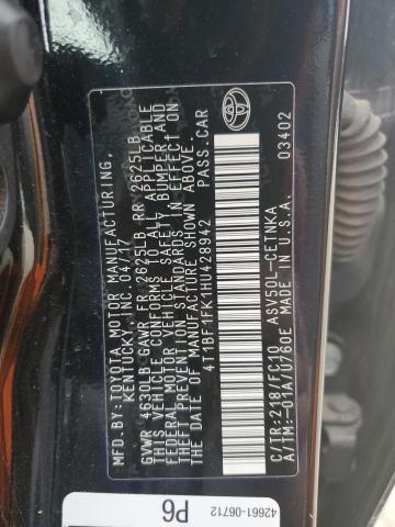 Aukcja sprzedaży 2017 Toyota Camry Le, vin: 4T1BF1FK1HU428942, numer aukcji: 37464203