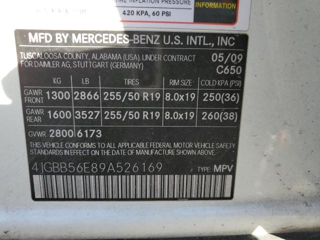 Aukcja sprzedaży 2009 Mercedes-benz Ml 350, vin: 4JGBB56E89A526169, numer aukcji: 37420023