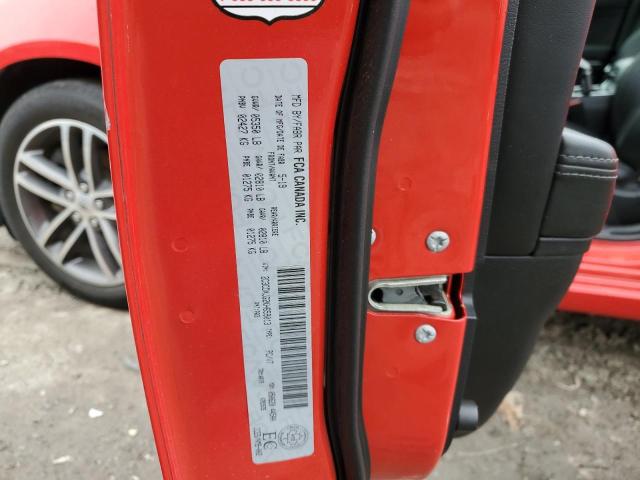2019 Dodge Charger Sxt მანქანა იყიდება აუქციონზე, vin: 2C3CDXJG2KH659013, აუქციონის ნომერი: 73198702