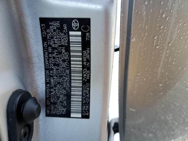 37279643 :رقم المزاد ، JTDKN3DU4E1771393 vin ، 2014 Toyota Prius مزاد بيع