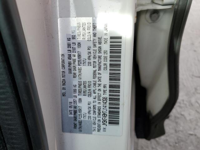 37809573 :رقم المزاد ، JM3KFABM7J1414098 vin ، 2018 Mazda Cx-5 مزاد بيع