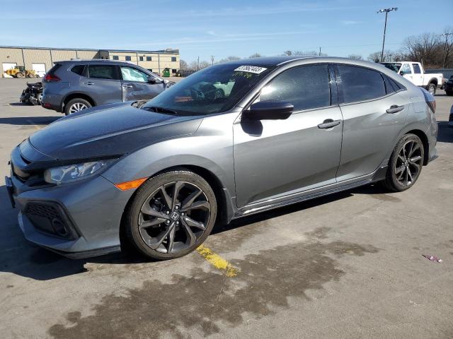 37862403 :رقم المزاد ، SHHFK7H49KU419178 vin ، 2019 Honda Civic Sport مزاد بيع
