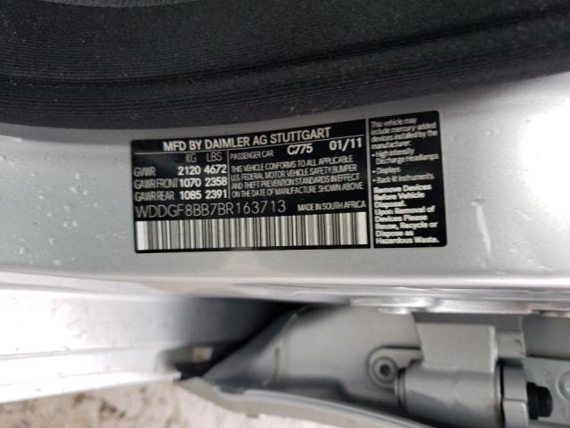 36134013 :رقم المزاد ، WDDGF8BB7BR163713 vin ، 2011 Mercedes-benz C 300 4matic مزاد بيع