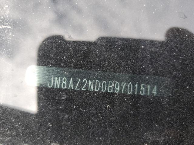 Aukcja sprzedaży 2011 Infiniti Qx56, vin: JN8AZ2ND0B9701514, numer aukcji: 37666833