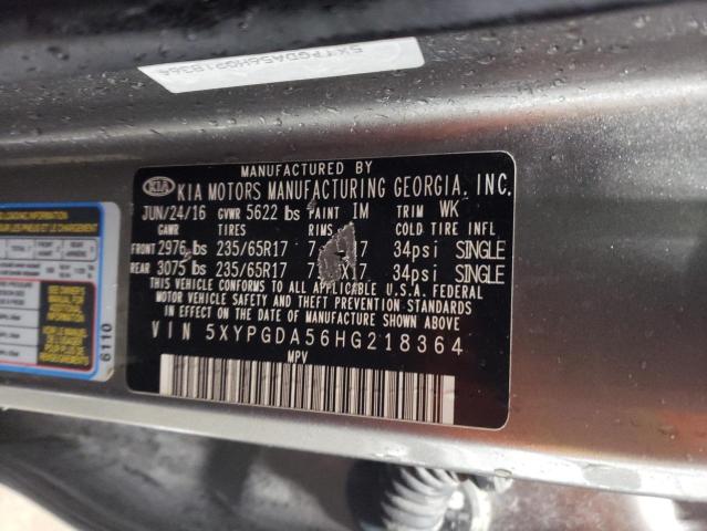 Aukcja sprzedaży 2017 Kia Sorento Lx, vin: 5XYPGDA56HG218364, numer aukcji: 37771843