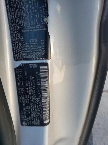 38243923 :رقم المزاد ، WBABM3343YJN60787 vin ، 2000 Bmw 323 Ci مزاد بيع