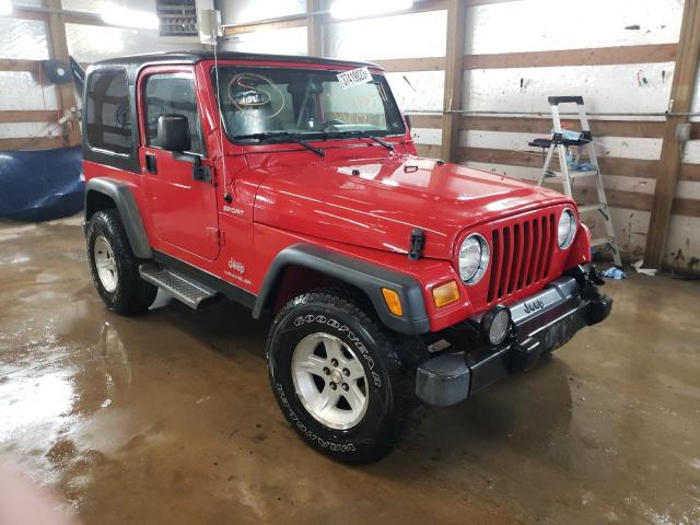 Продажа на аукционе авто 2004 Jeep Wrangler / Tj Sport, vin: 1J4FA49S44P743691, номер лота: 37419023