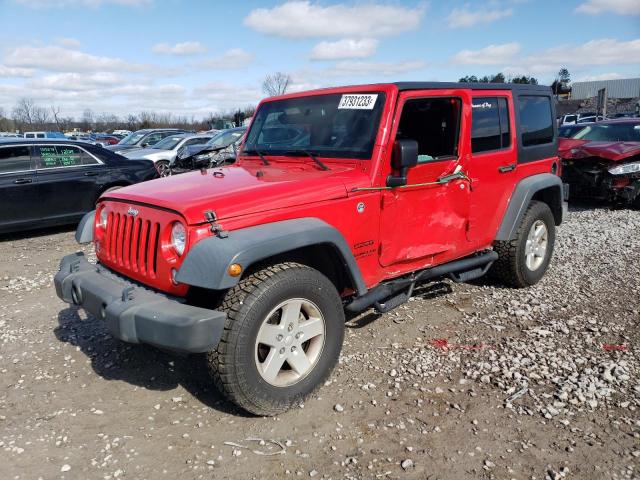 2016 Jeep Wrangler Unlimited Sport მანქანა იყიდება აუქციონზე, vin: 1C4BJWDG5GL327356, აუქციონის ნომერი: 37931233