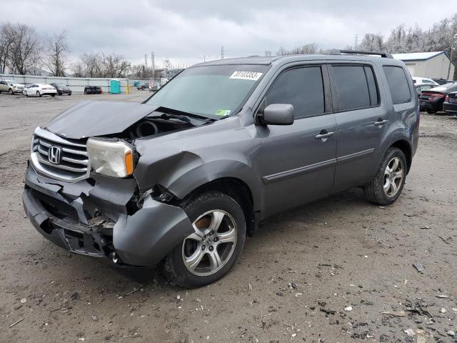 38103353 :رقم المزاد ، 5FNYF4H5XCB019279 vin ، 2012 Honda Pilot Exl مزاد بيع