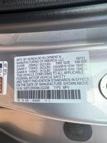 Продажа на аукционе авто 2021 Acura Rdx Technology, vin: 5J8TC2H5XML032248, номер лота: 38608173