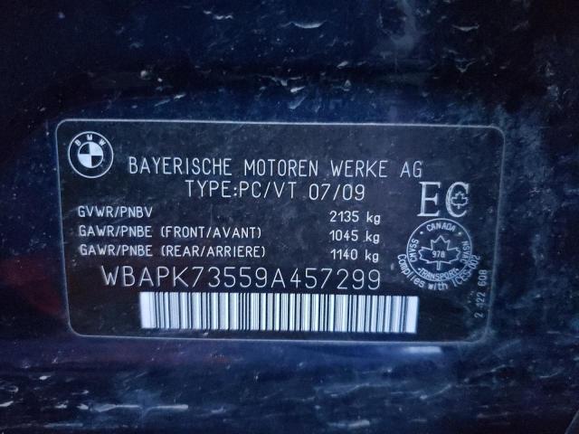 Продаж на аукціоні авто 2009 Bmw 328 Xi, vin: WBAPK73559A457299, номер лоту: 38061973