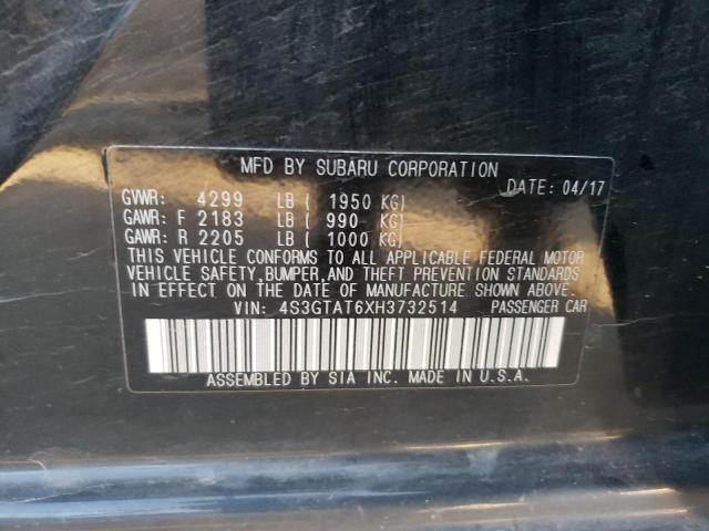 38248363 :رقم المزاد ، 4S3GTAT6XH3732514 vin ، 2017 Subaru Impreza Limited مزاد بيع
