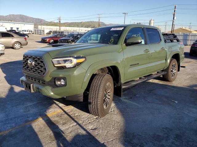 38850763 :رقم المزاد ، 3TYCZ5AN1NT092982 vin ، 2022 Toyota Tacoma Double Cab مزاد بيع