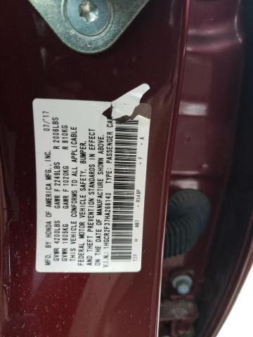 Продажа на аукционе авто 2017 Honda Accord Lx, vin: 1HGCR2F37HA266140, номер лота: 38052373