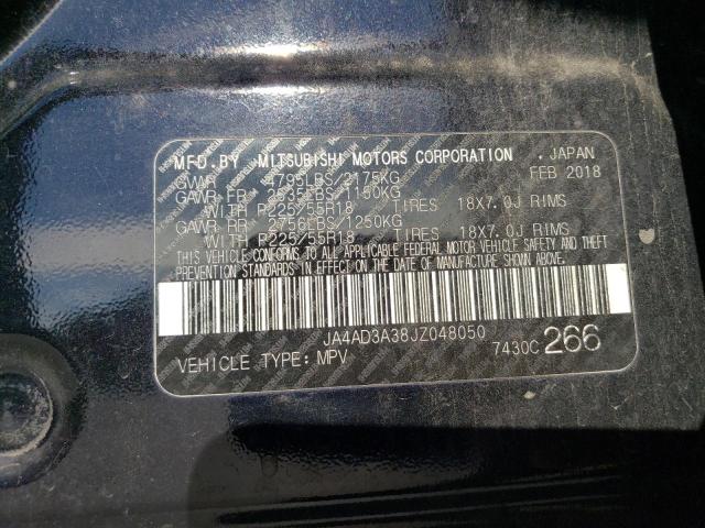 Продаж на аукціоні авто 2018 Mitsubishi Outlander Se, vin: JA4AD3A38JZ048050, номер лоту: 38682093