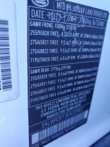 37327543 :رقم المزاد ، SALWR2EF3EA325907 vin ، 2014 Land Rover Range Rover Sport Sc مزاد بيع