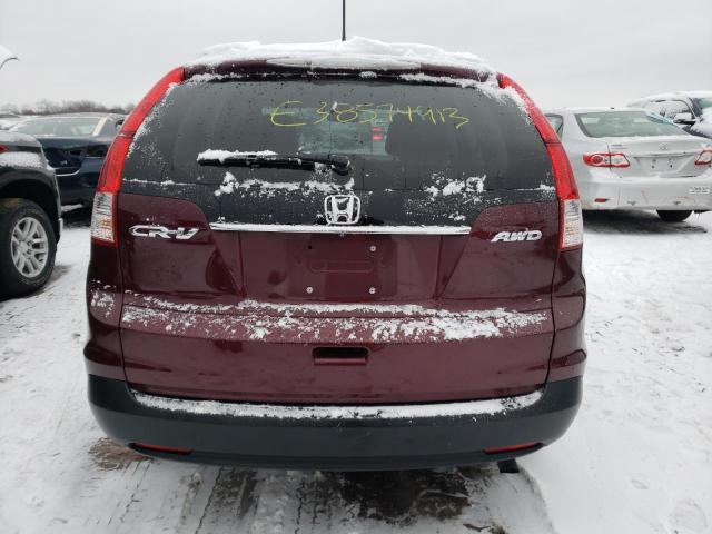 Aukcja sprzedaży 2014 Honda Cr-v Exl, vin: 5J6RM4H71EL107112, numer aukcji: 38574913