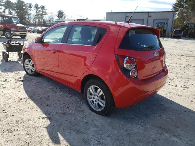 39222243 :رقم المزاد ، 1G1JC6SG3E4137323 vin ، 2012 Chevrolet Sonic Lt مزاد بيع